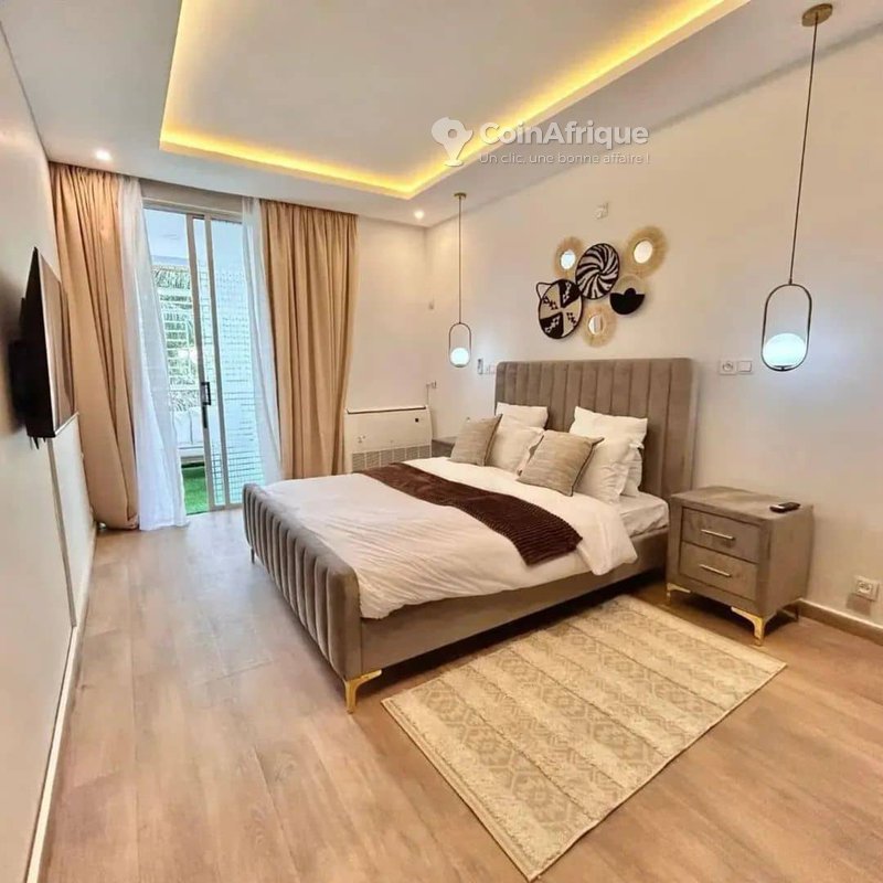 Location appartement meublé de standing 4 pièces - Cocody saint jea — photo 3