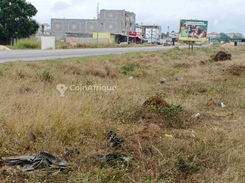 Terrains 500 m² avec acd tf bordure voie- cocody — photo 3