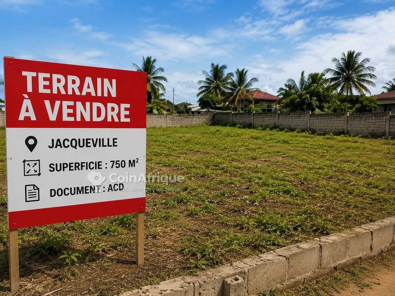 Terrains 750m² - Jacqueville